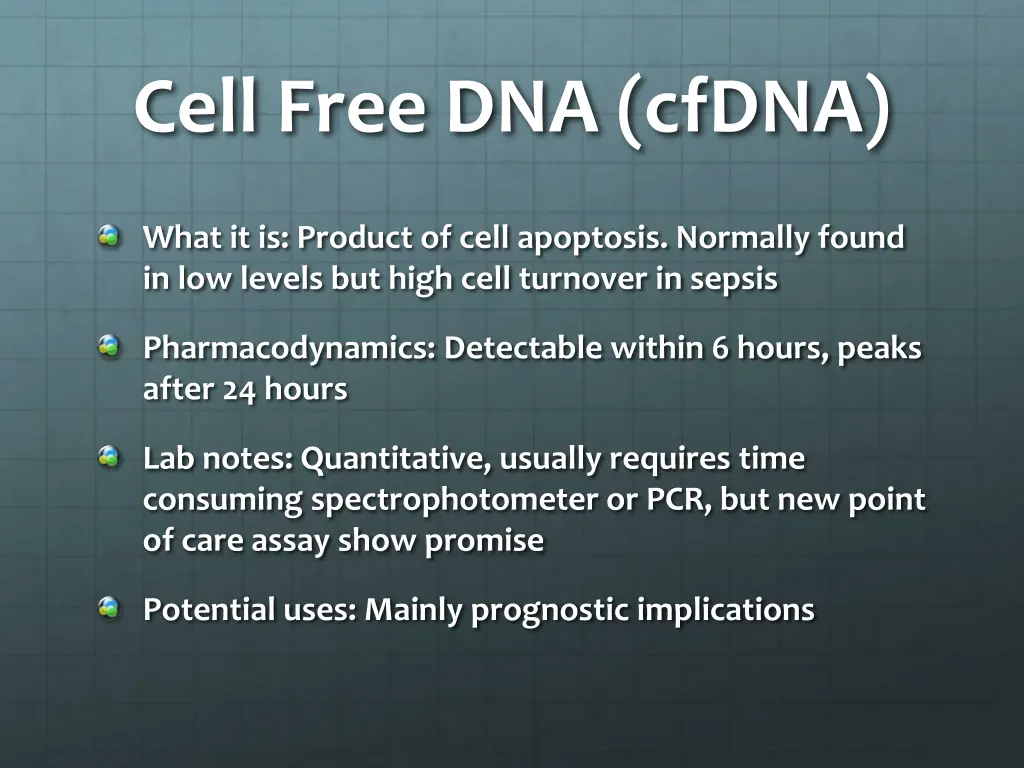 cell free dna cfdna