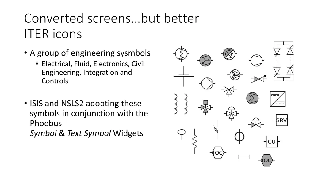 converted screens but better iter icons