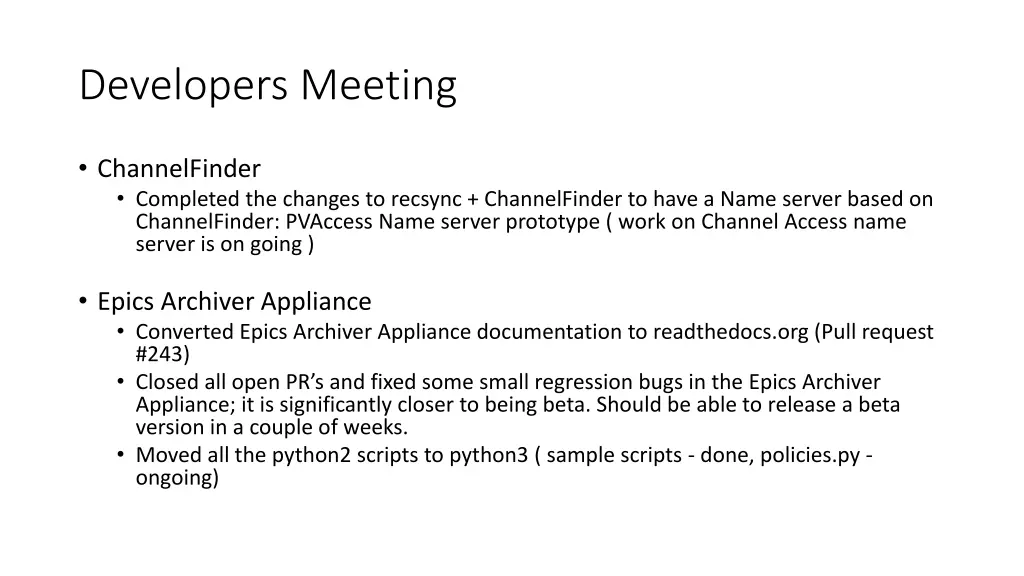 developers meeting 3