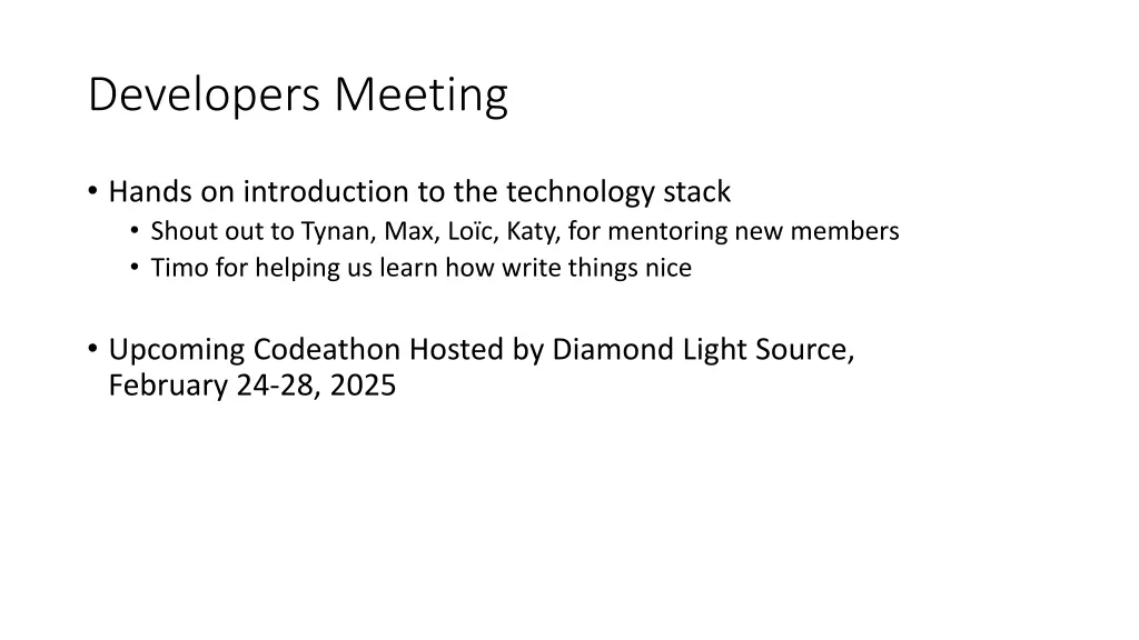 developers meeting 4