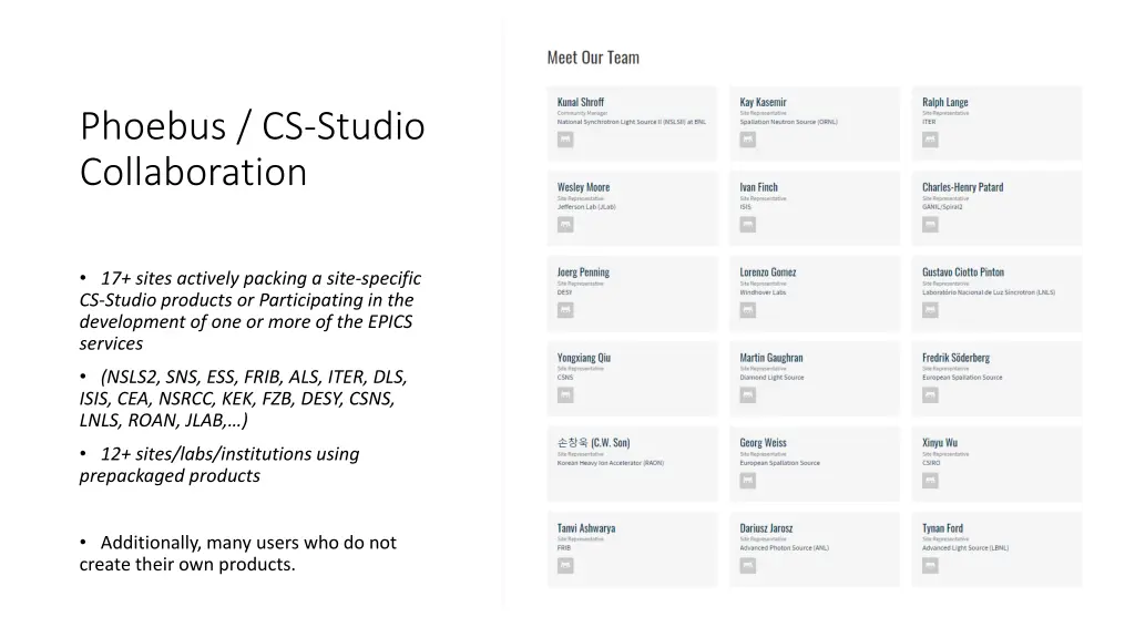 phoebus cs studio collaboration