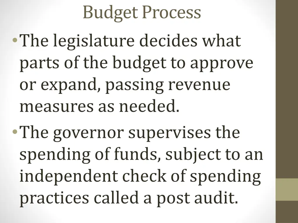 budget process 1