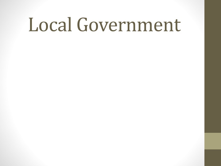 local government