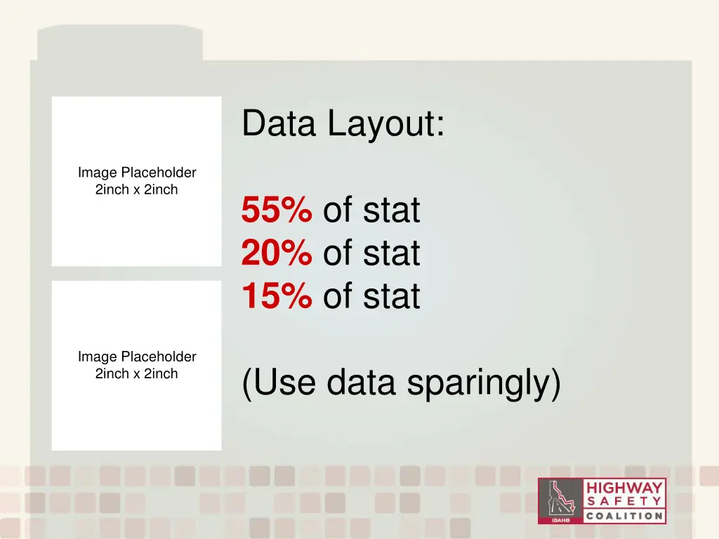 data layout
