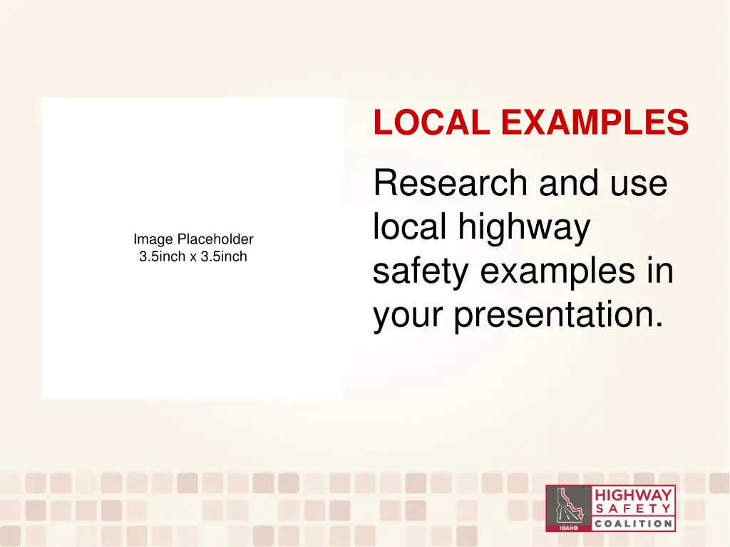 local examples research and use local highway