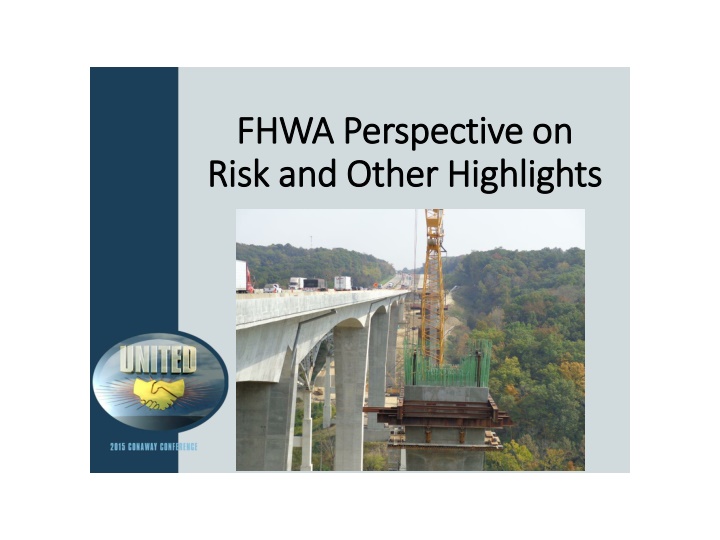 fhwa perspective on fhwa perspective on risk
