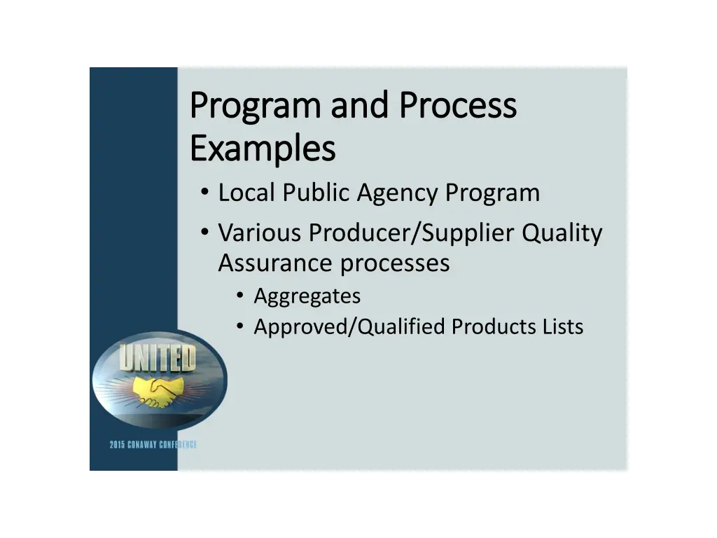 program and process program and process examples
