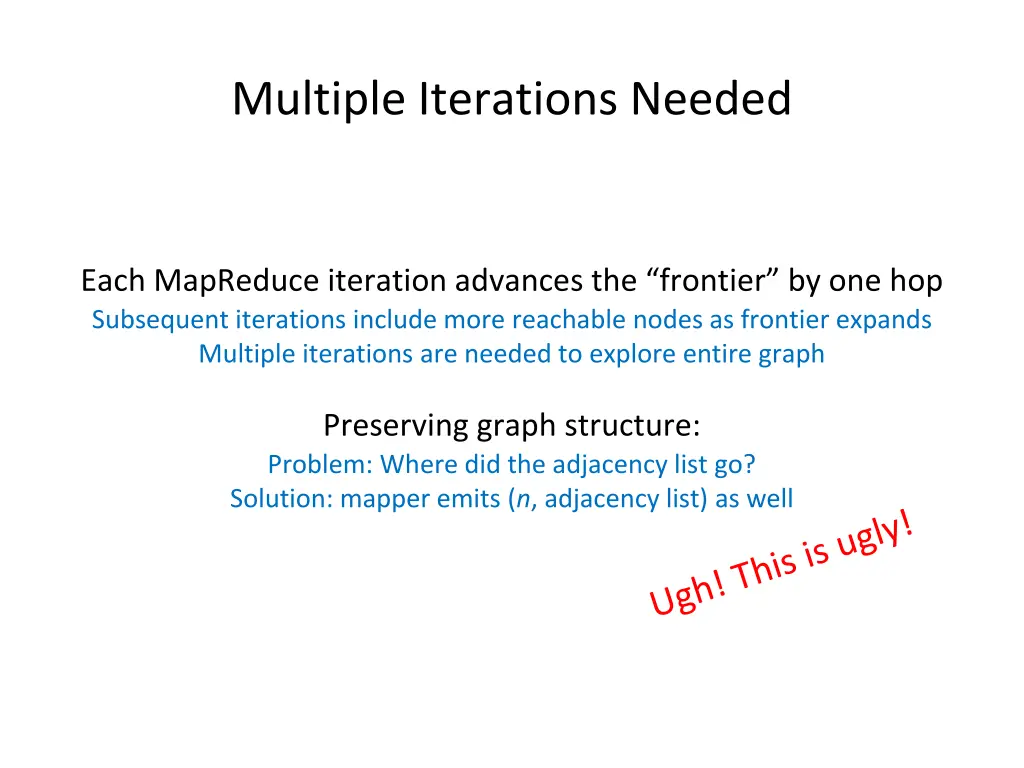 multiple iterations needed