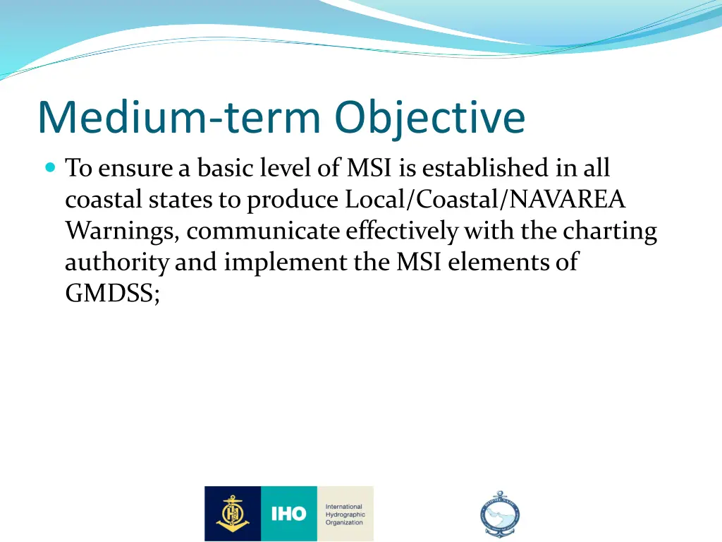 medium term objective to ensure a basic level