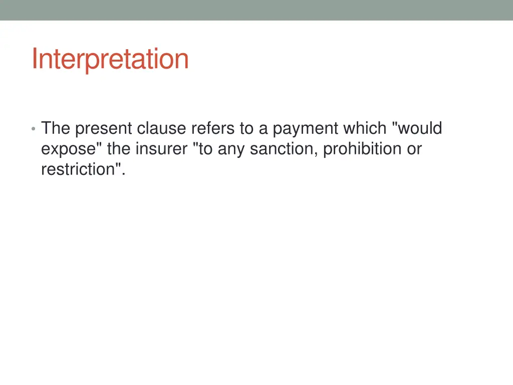 interpretation 1