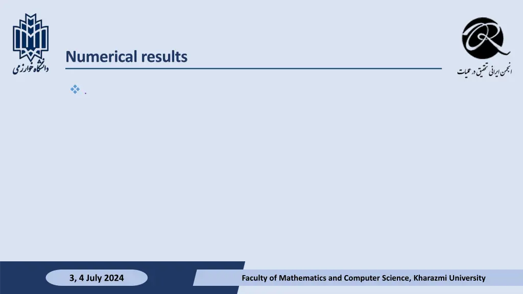 numerical results