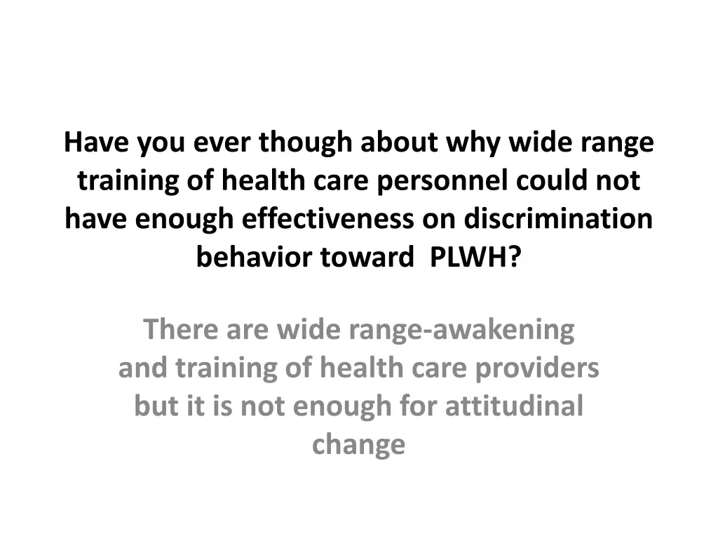 have you ever though about why wide range