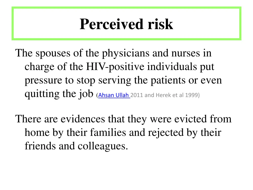 perceived risk 2