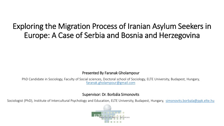 exploring the migration process of iranian asylum