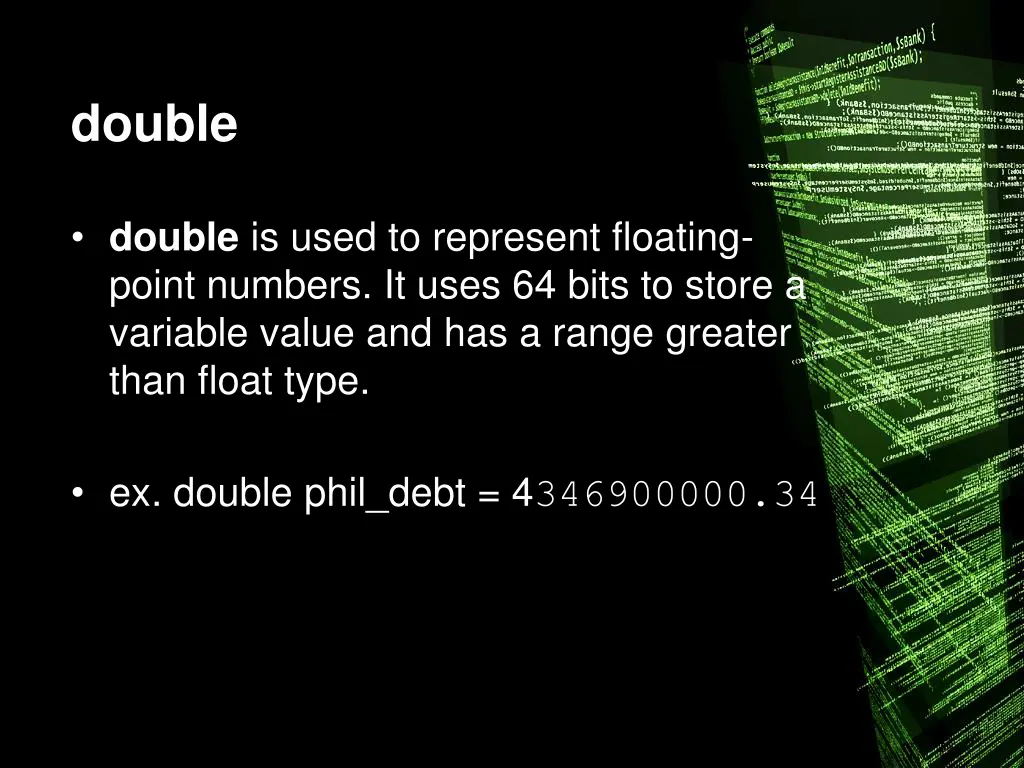 double