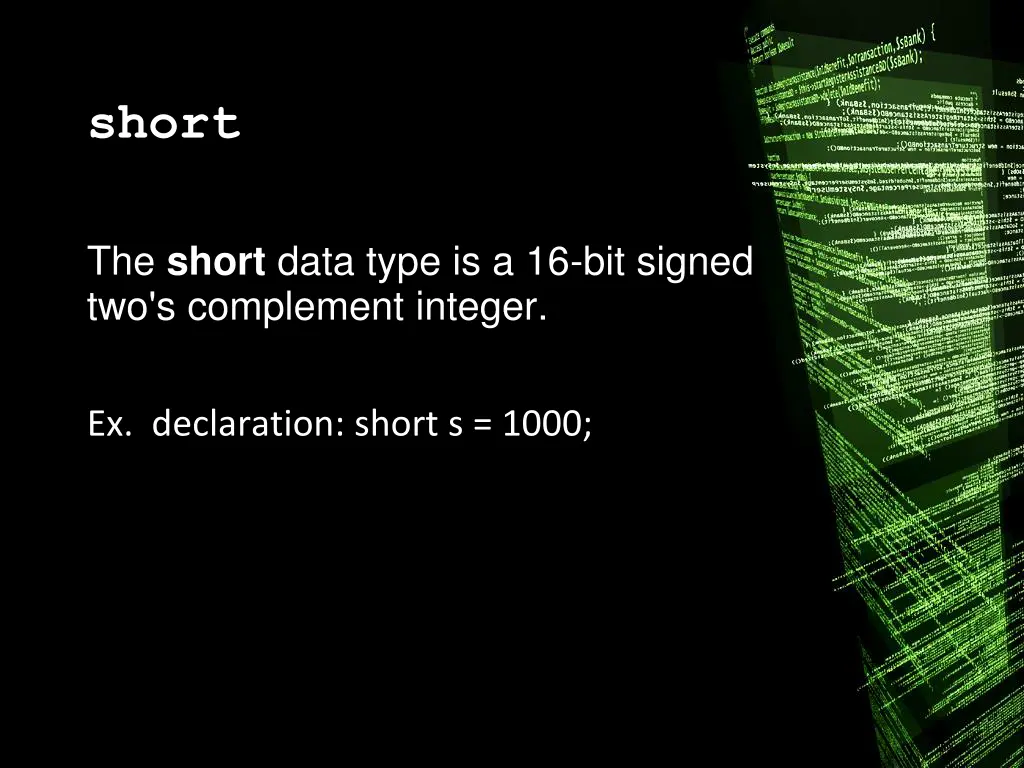 short