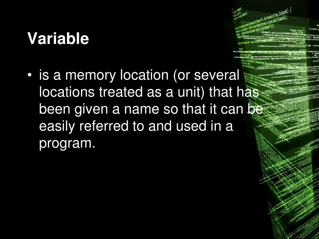 variable