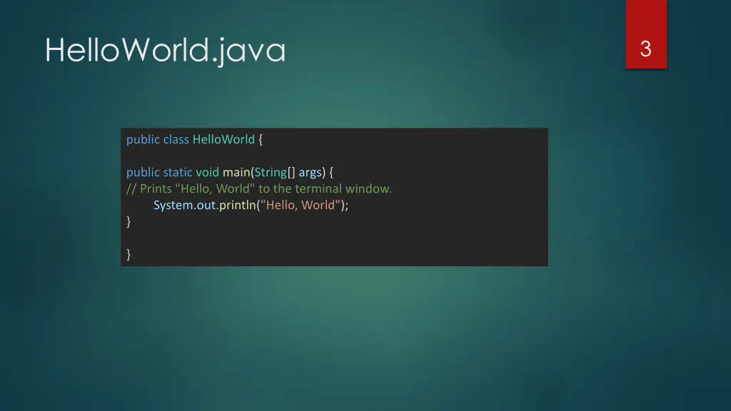 helloworld java