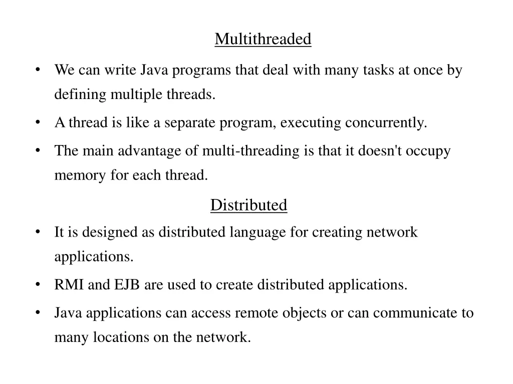 multithreaded