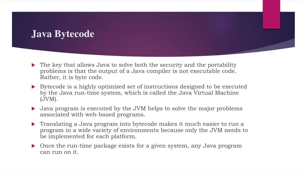 java bytecode