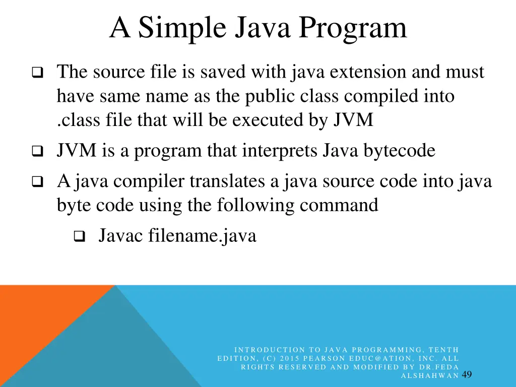 a simple java program 3