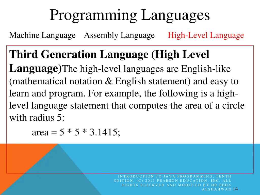 programming languages 2