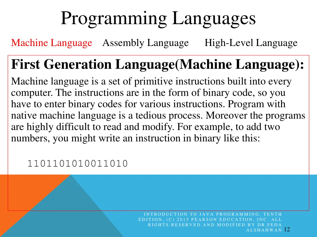 programming languages