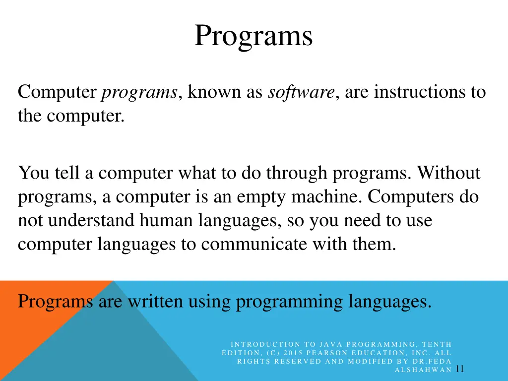 programs