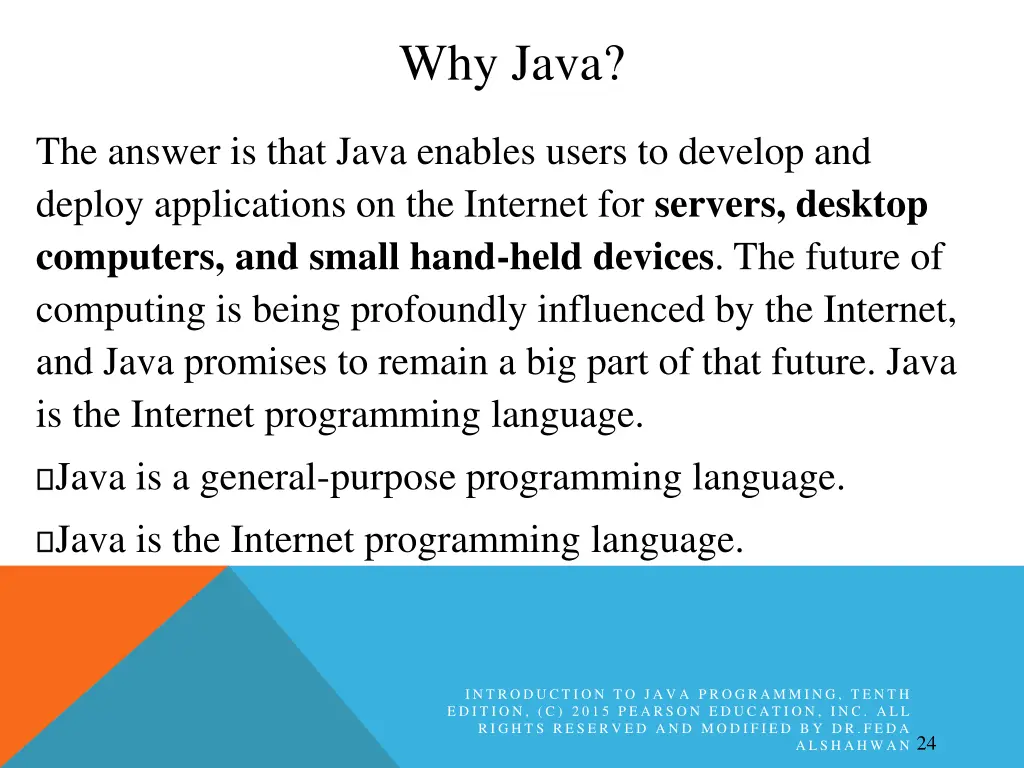 why java