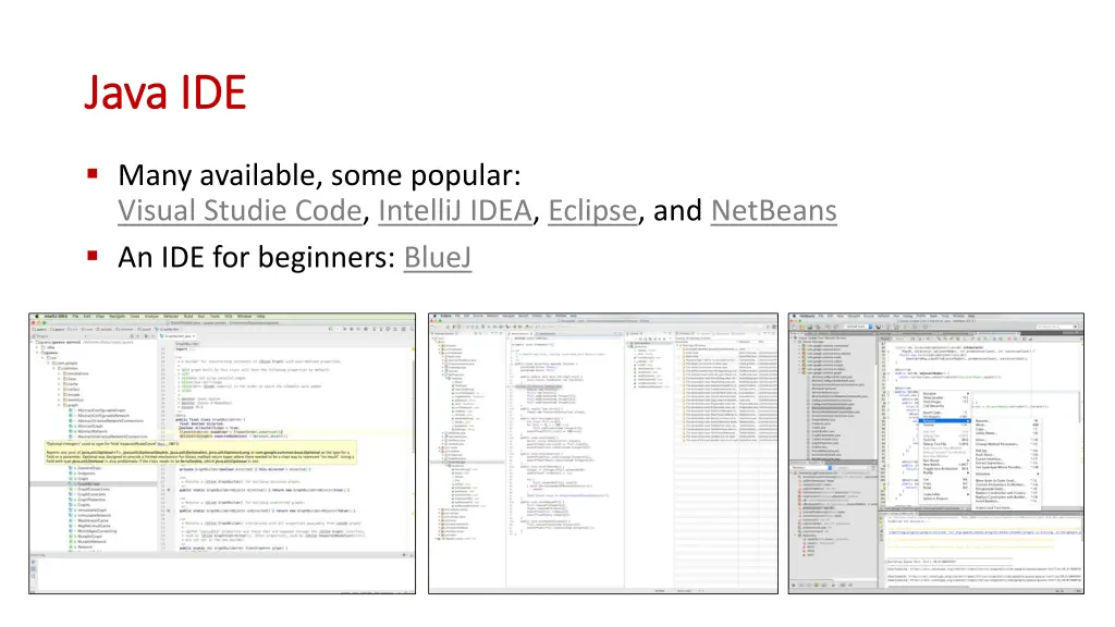 java ide java ide