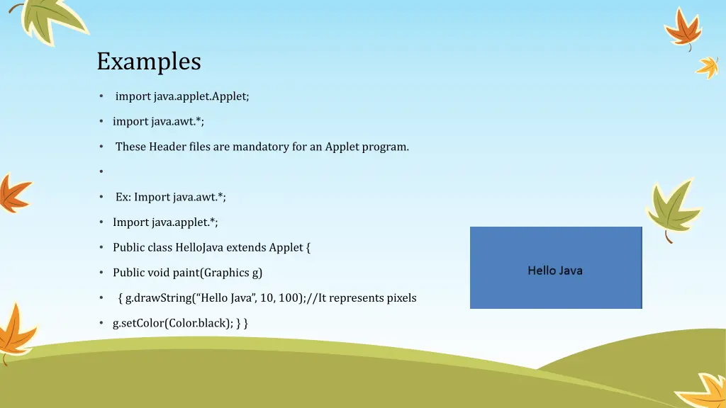 examples