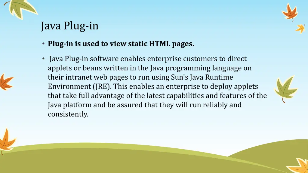 java plug in