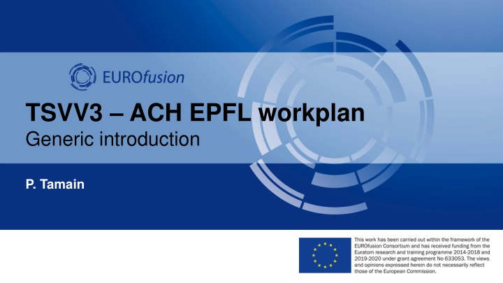 tsvv3 ach epfl workplan generic introduction