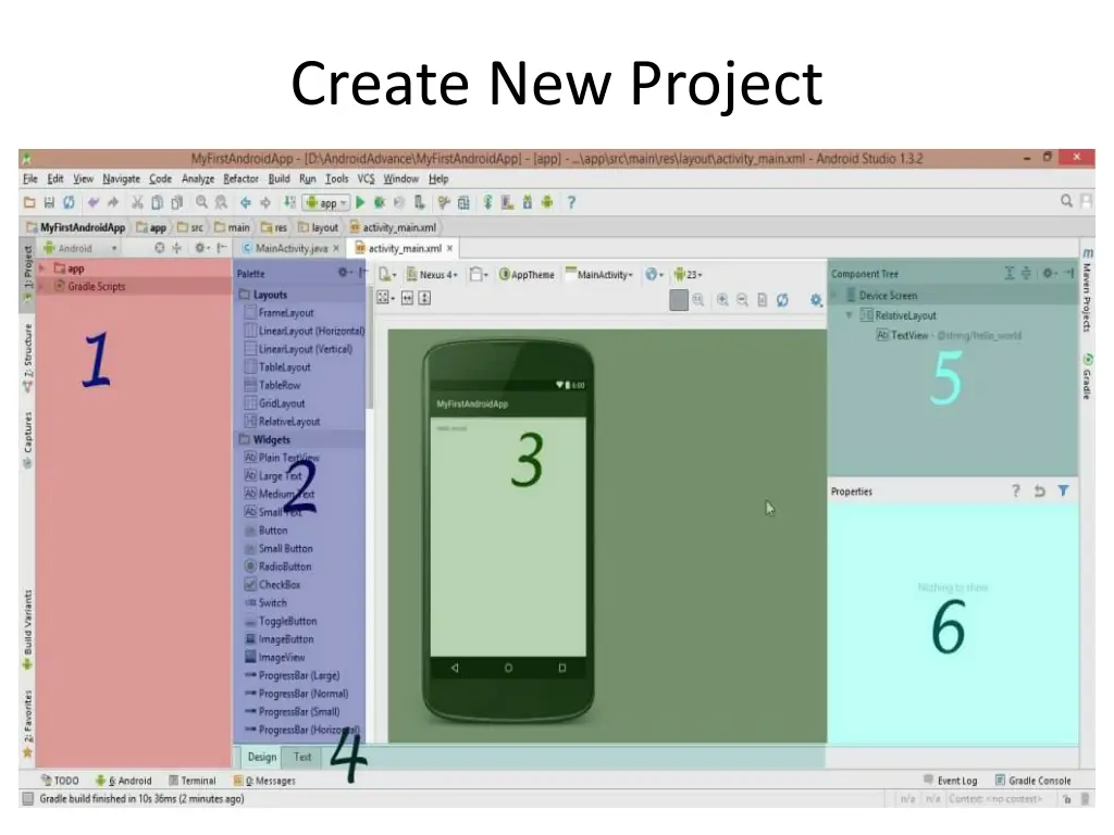 create new project