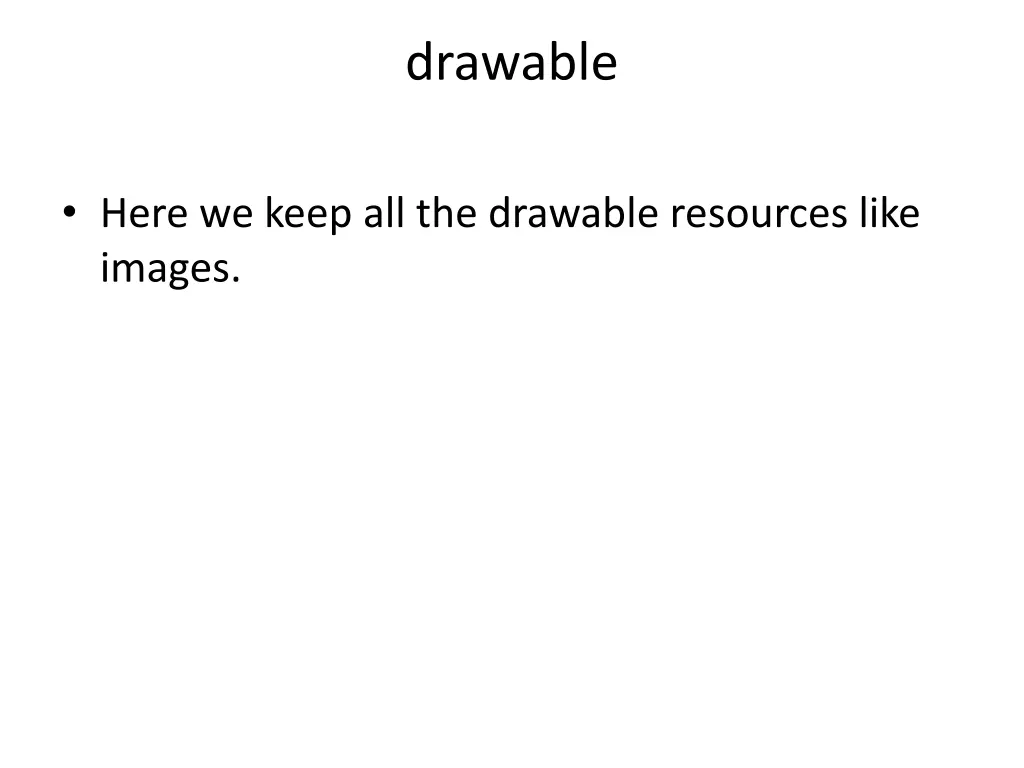 drawable