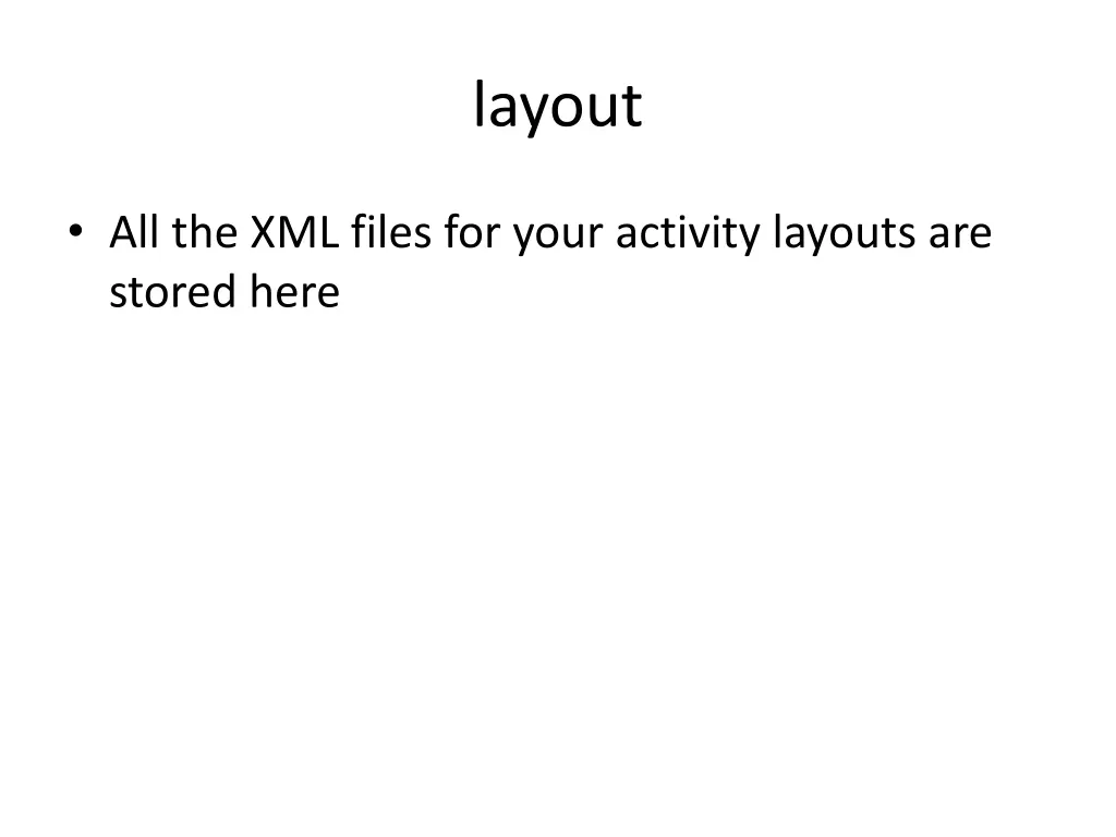 layout