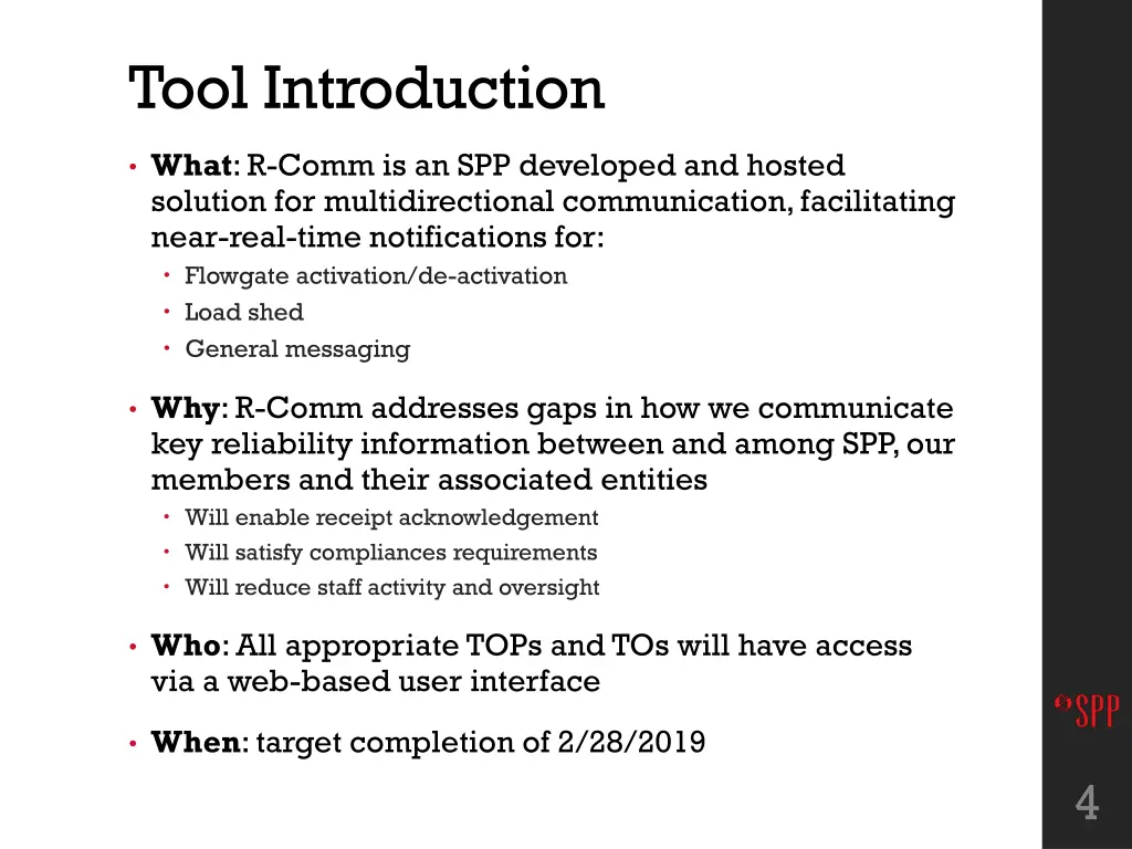 tool introduction