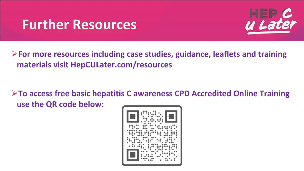 further resources