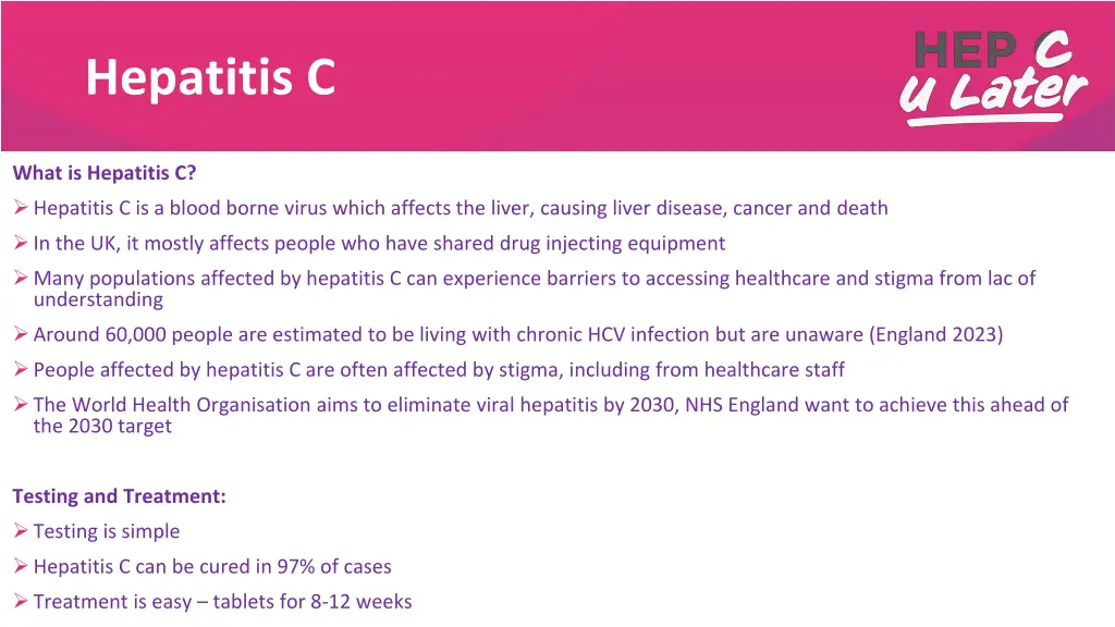hepatitis c