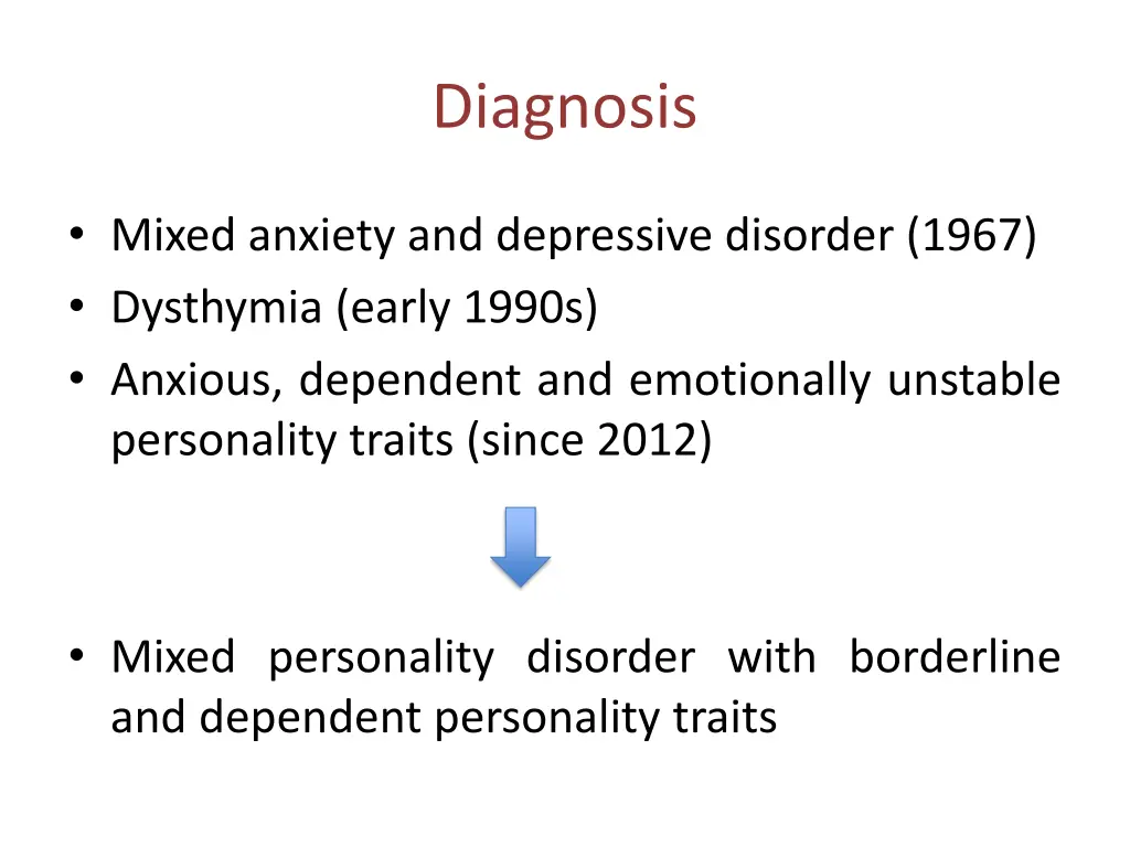 diagnosis