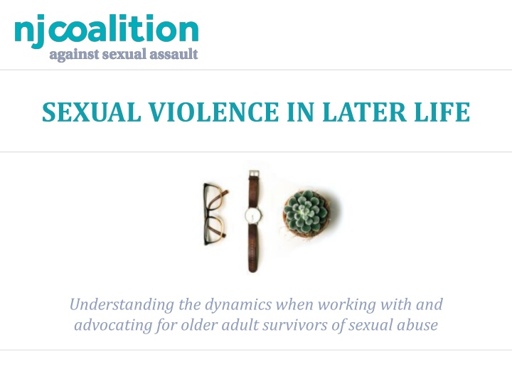 sexual violence in later life