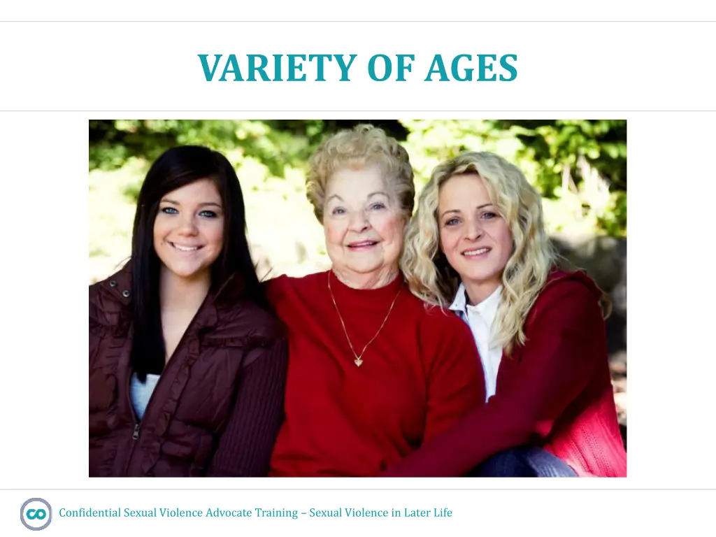 variety of ages