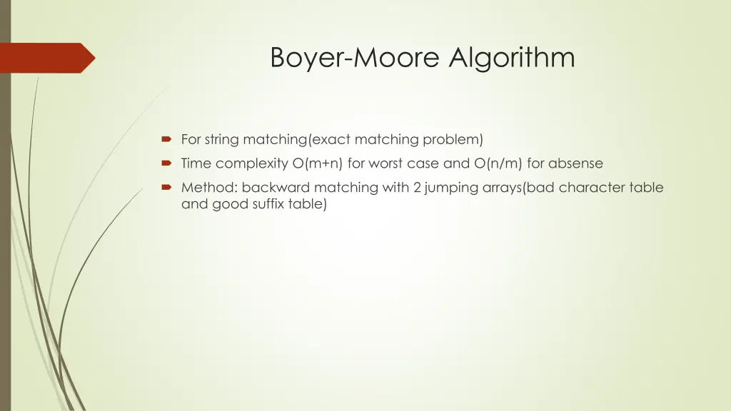 boyer moore algorithm