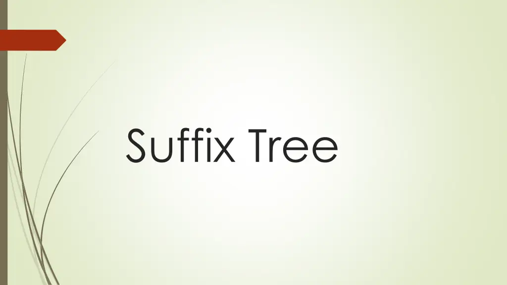 suffix tree 1