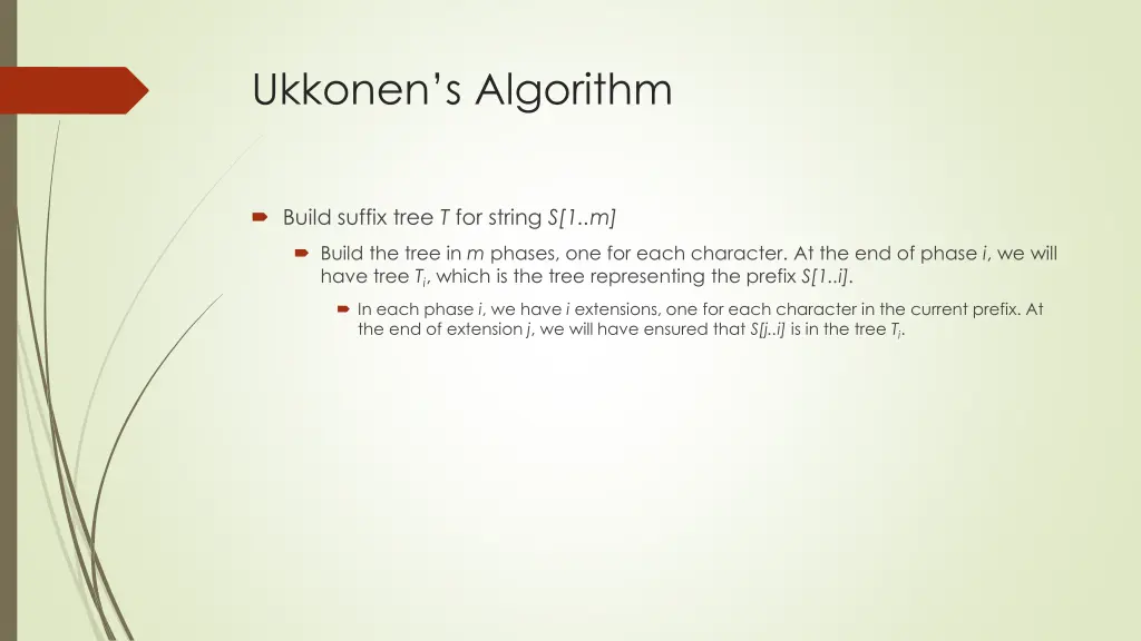 ukkonen s algorithm