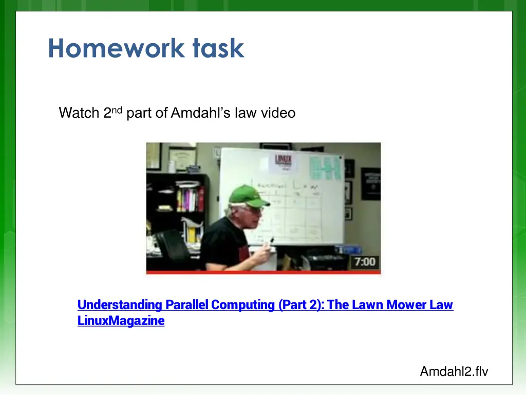 homework task