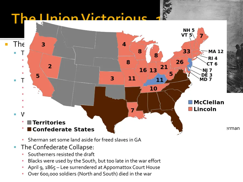 the election of 1864 and sherman s march