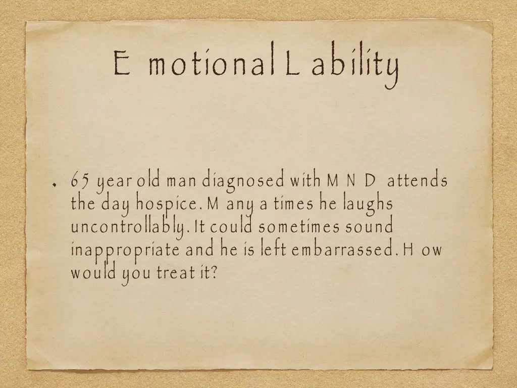 e motional l ability