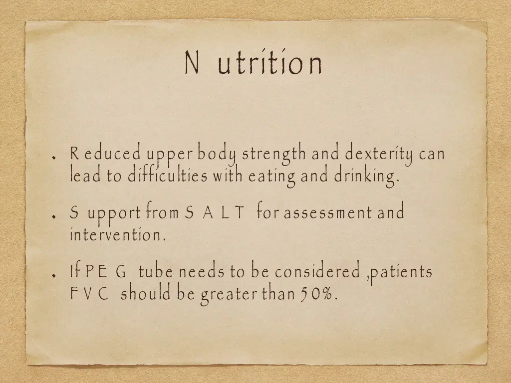 n utrition