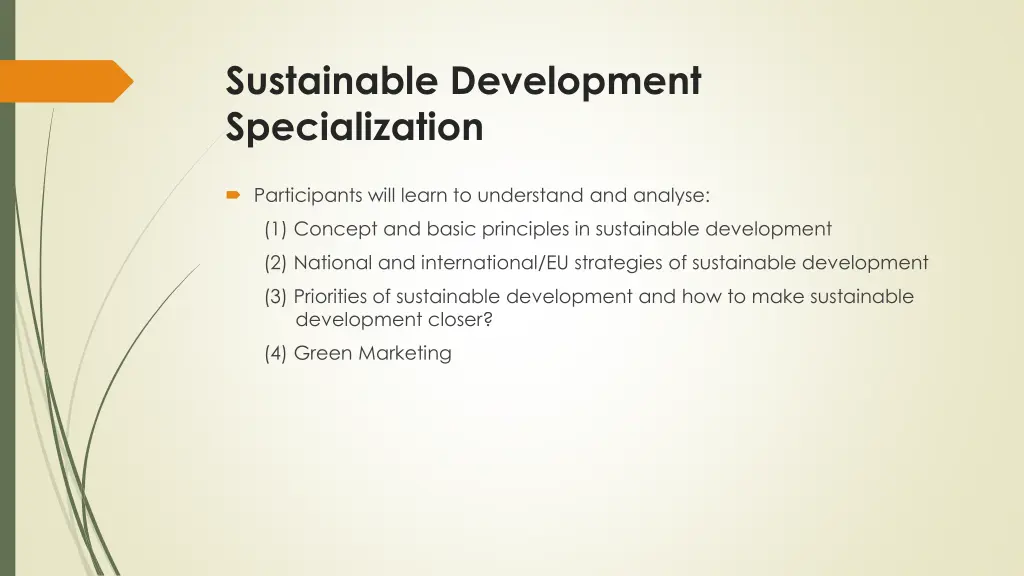 sustainable development specialization 2